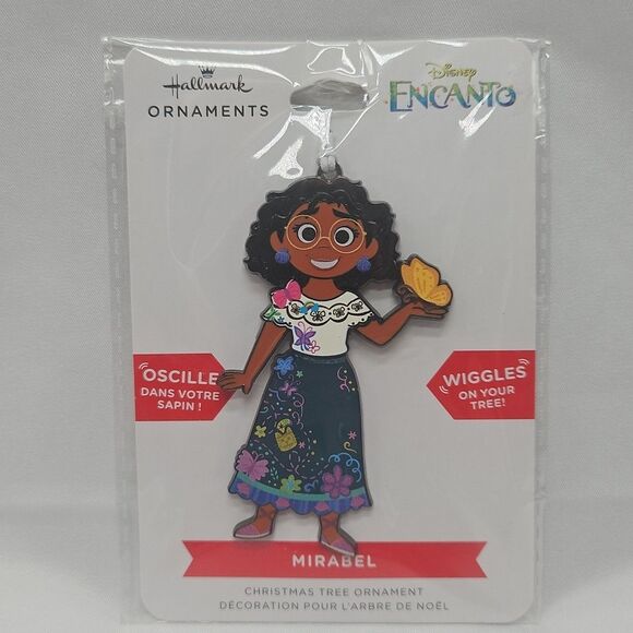 Hallmark Disney Mirabel Encanto Flat Metal Enamel Ornament - Picture 1 of 6